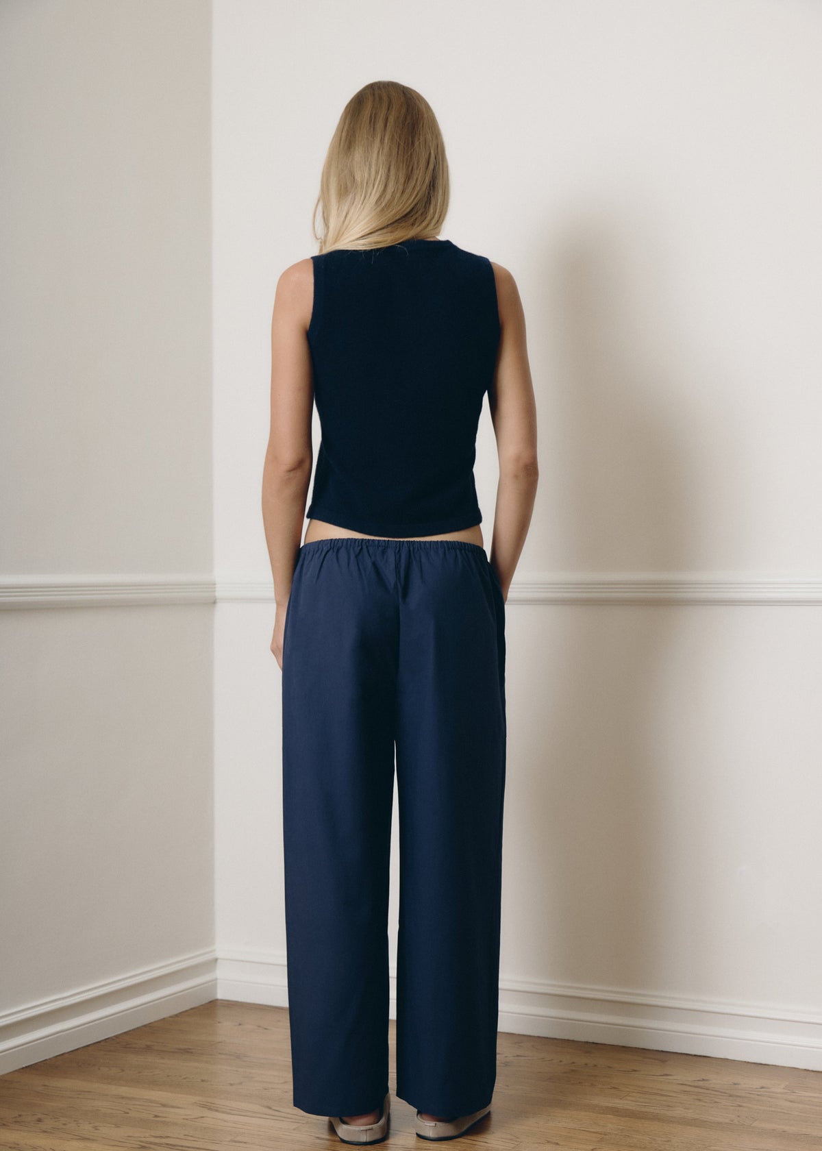 EMILY TOP | NAVY