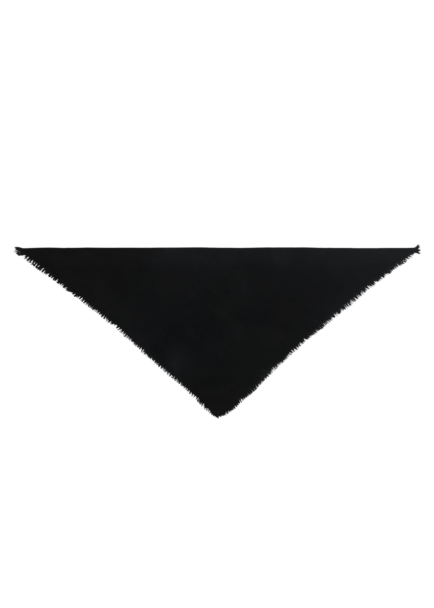 Jess Shawl in Onyx — cashmere head scarf, front view, All My Love