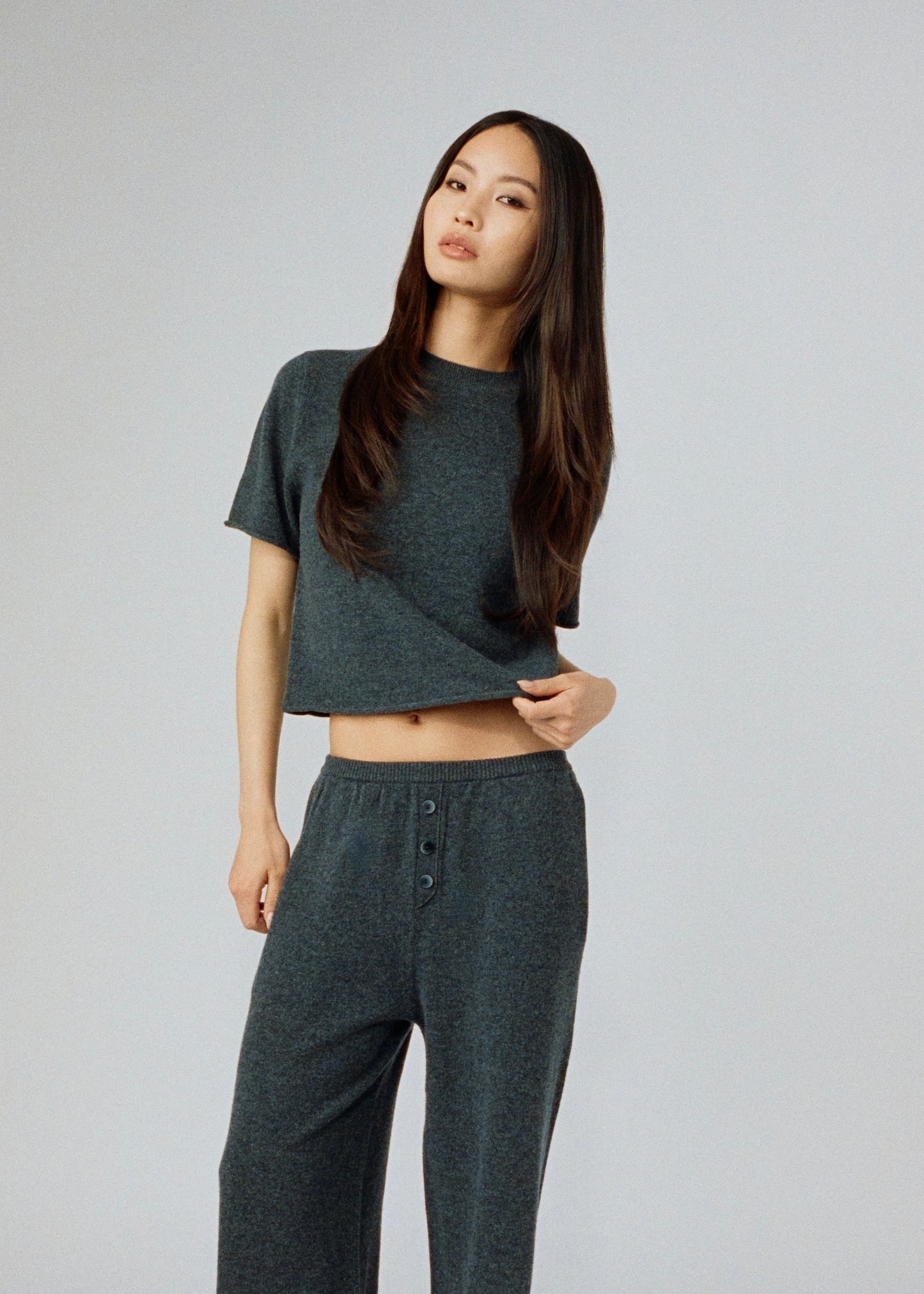 AVA TOP | CHARCOAL