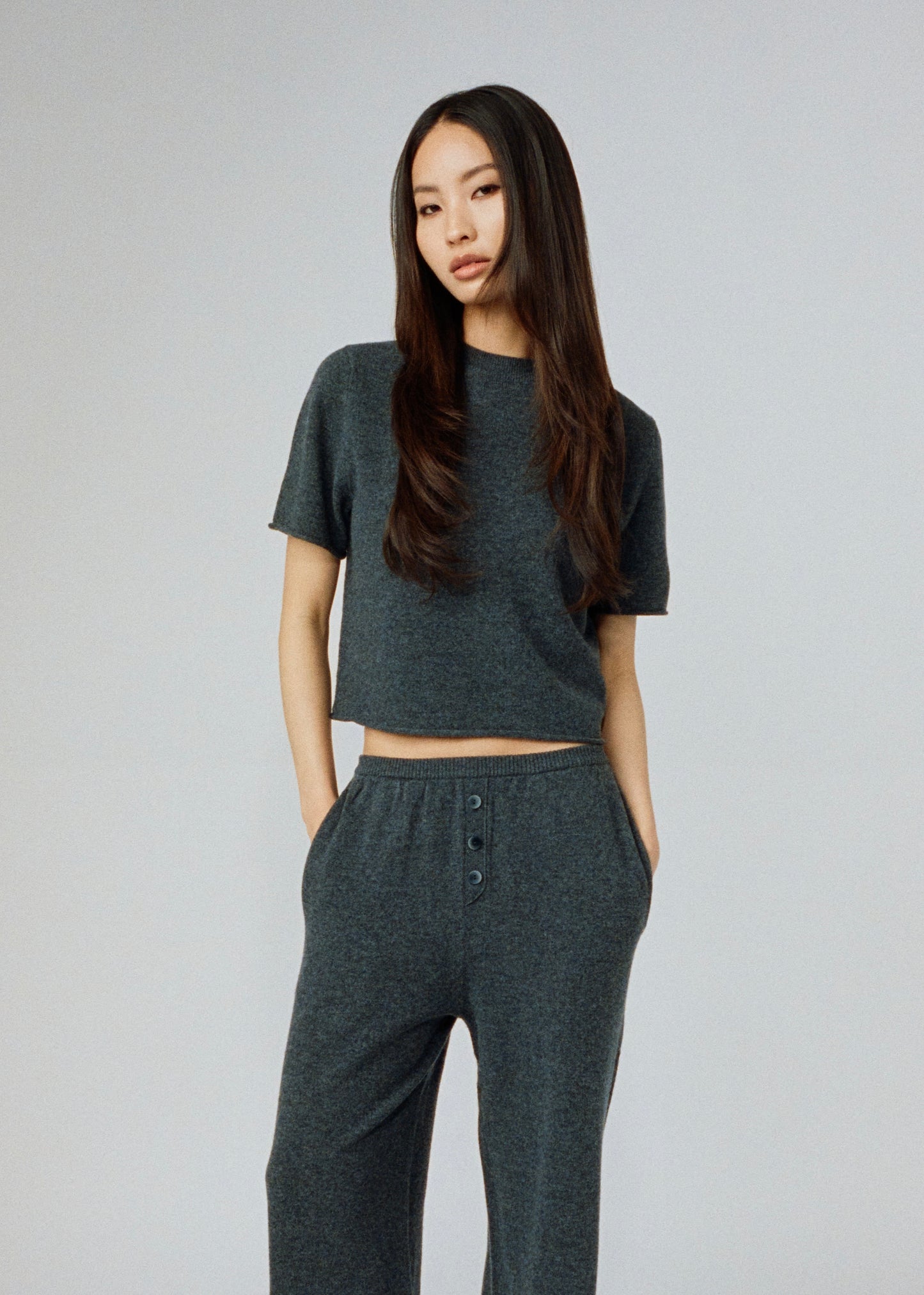 AVA TOP | CHARCOAL