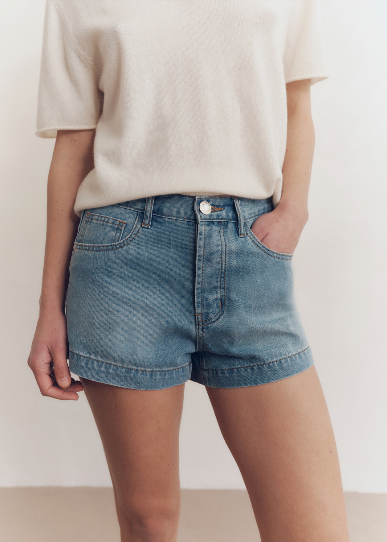 DANI SHORTS | COASTAL BLUE