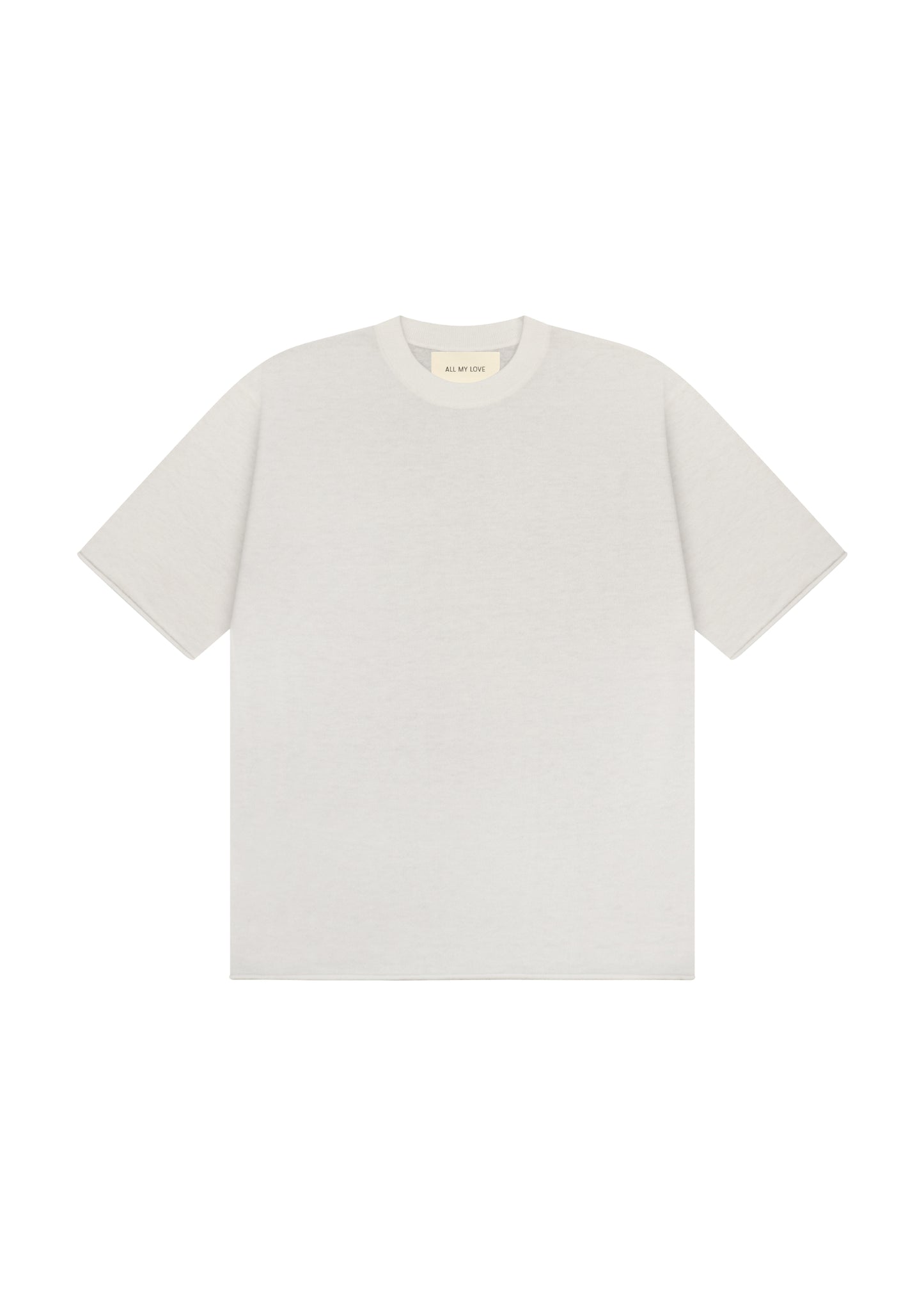 Duke Top in Orchid — cashmere top, front view, All My Love