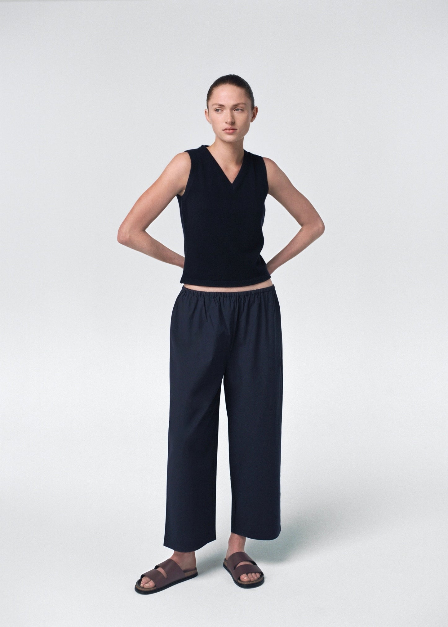 EMILY TOP | NAVY