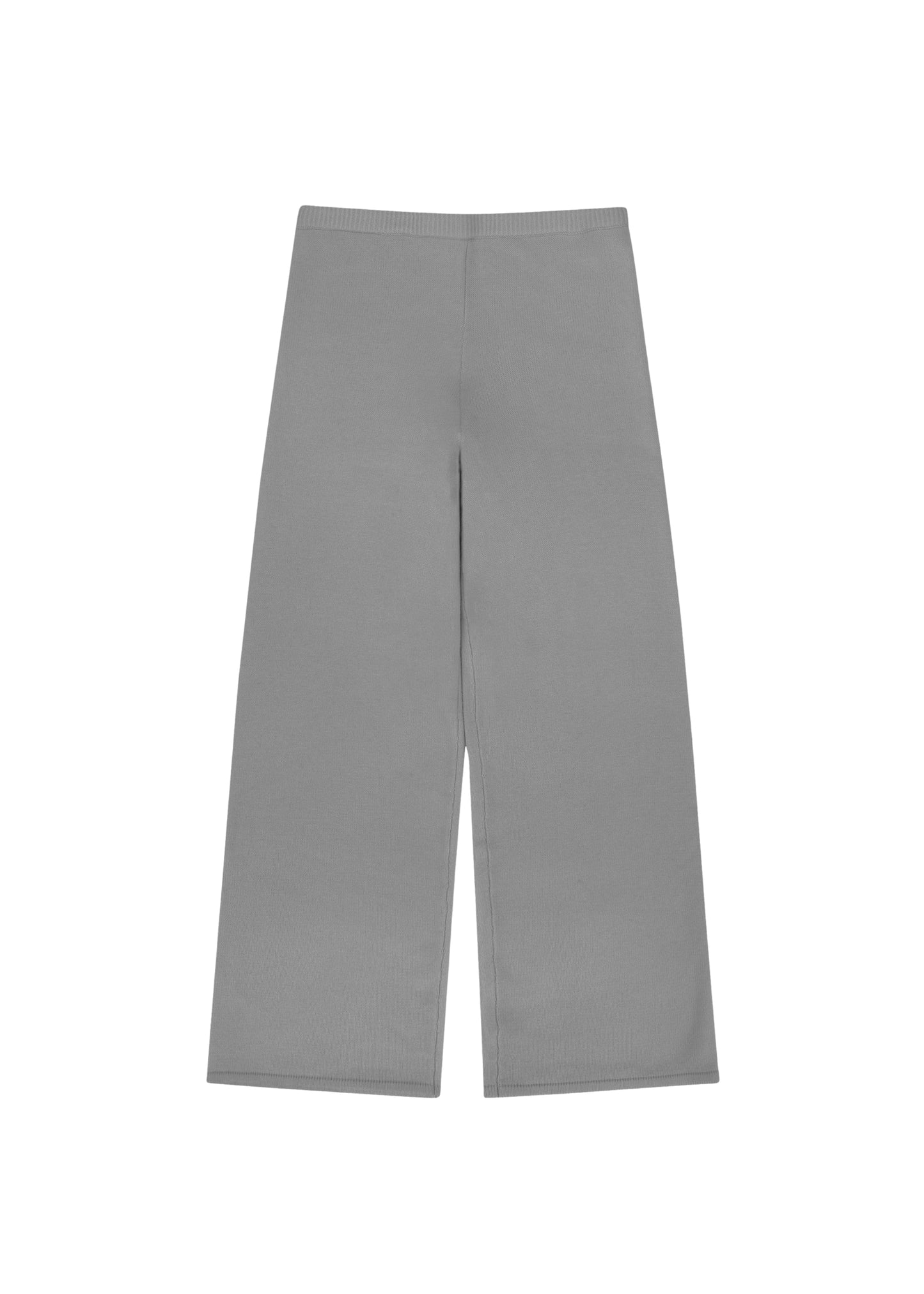 Katie Pants in Cloud — cashmere trousers, back view, All My Love