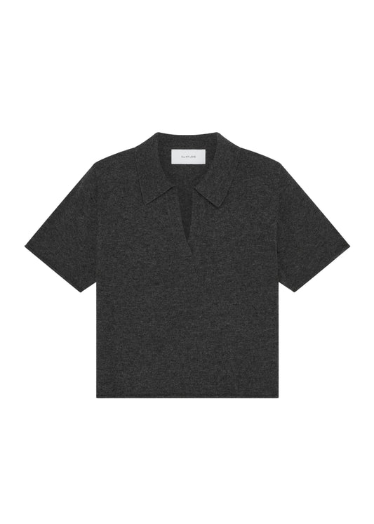KAYLA TOP | CHARCOAL
