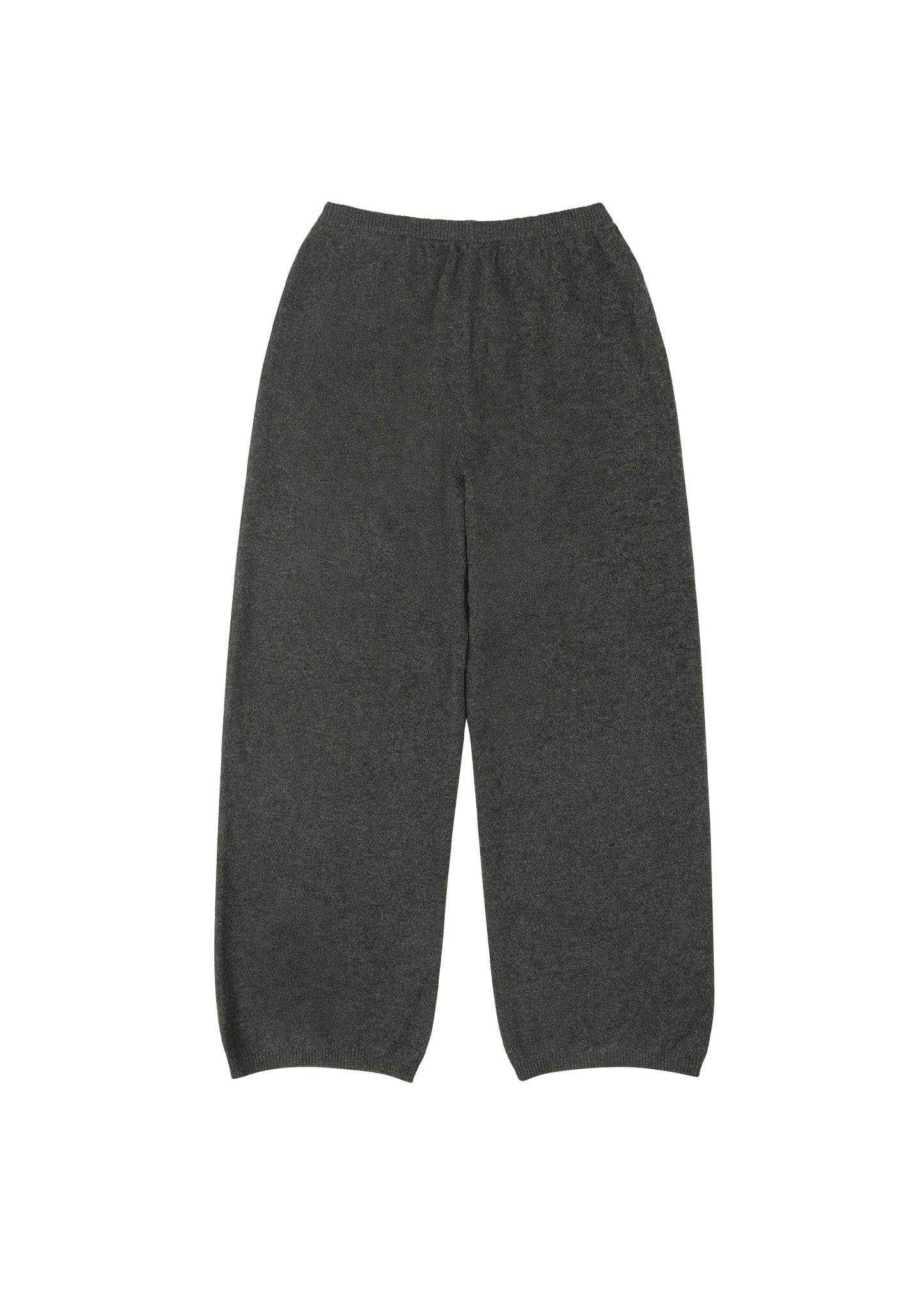 Kayla Pants in Charcoal — cashmere trousers, back view, All My Love