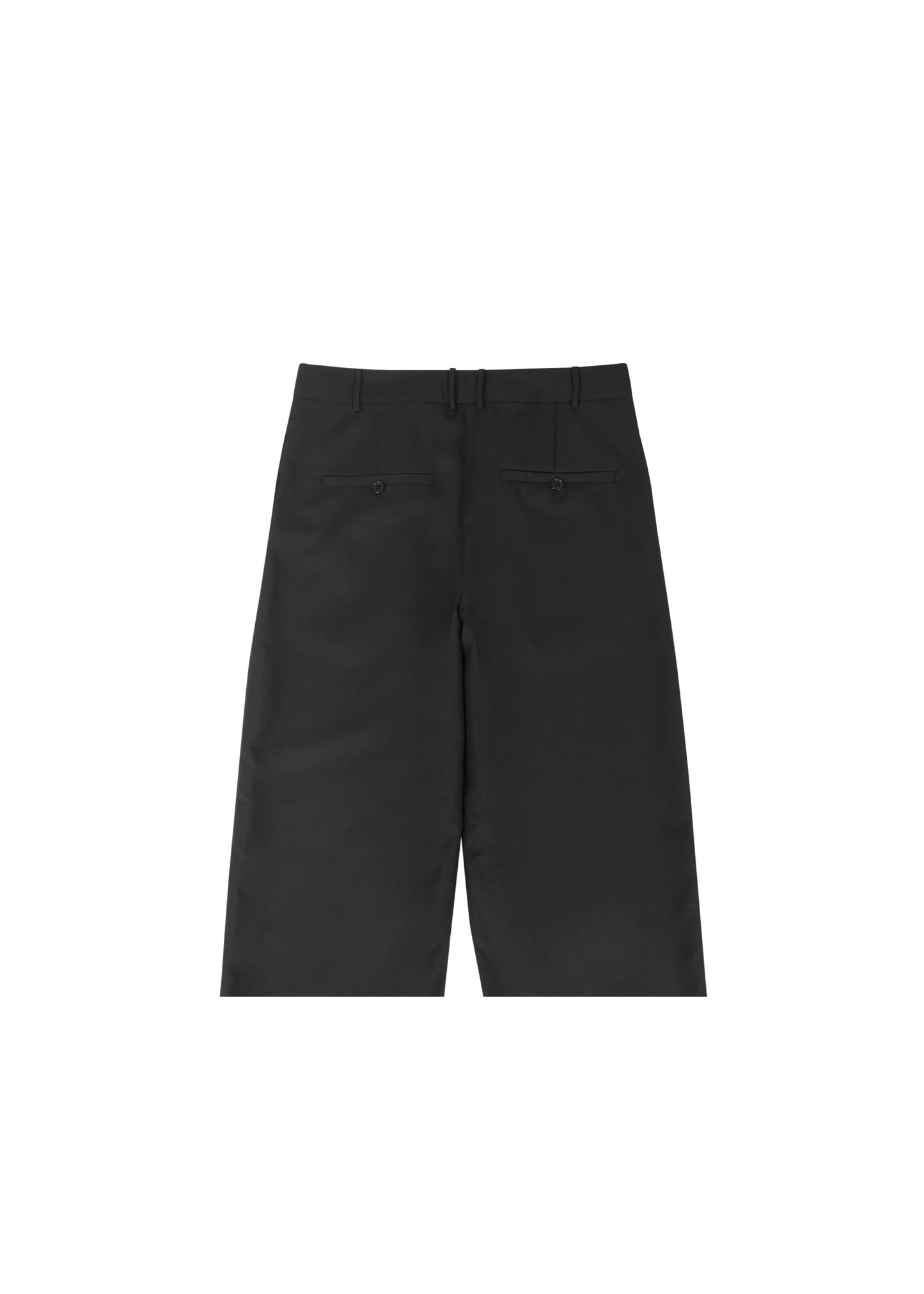 Renee Shorts in Onyx — low rise light weight women's shorts, back view, All My Love