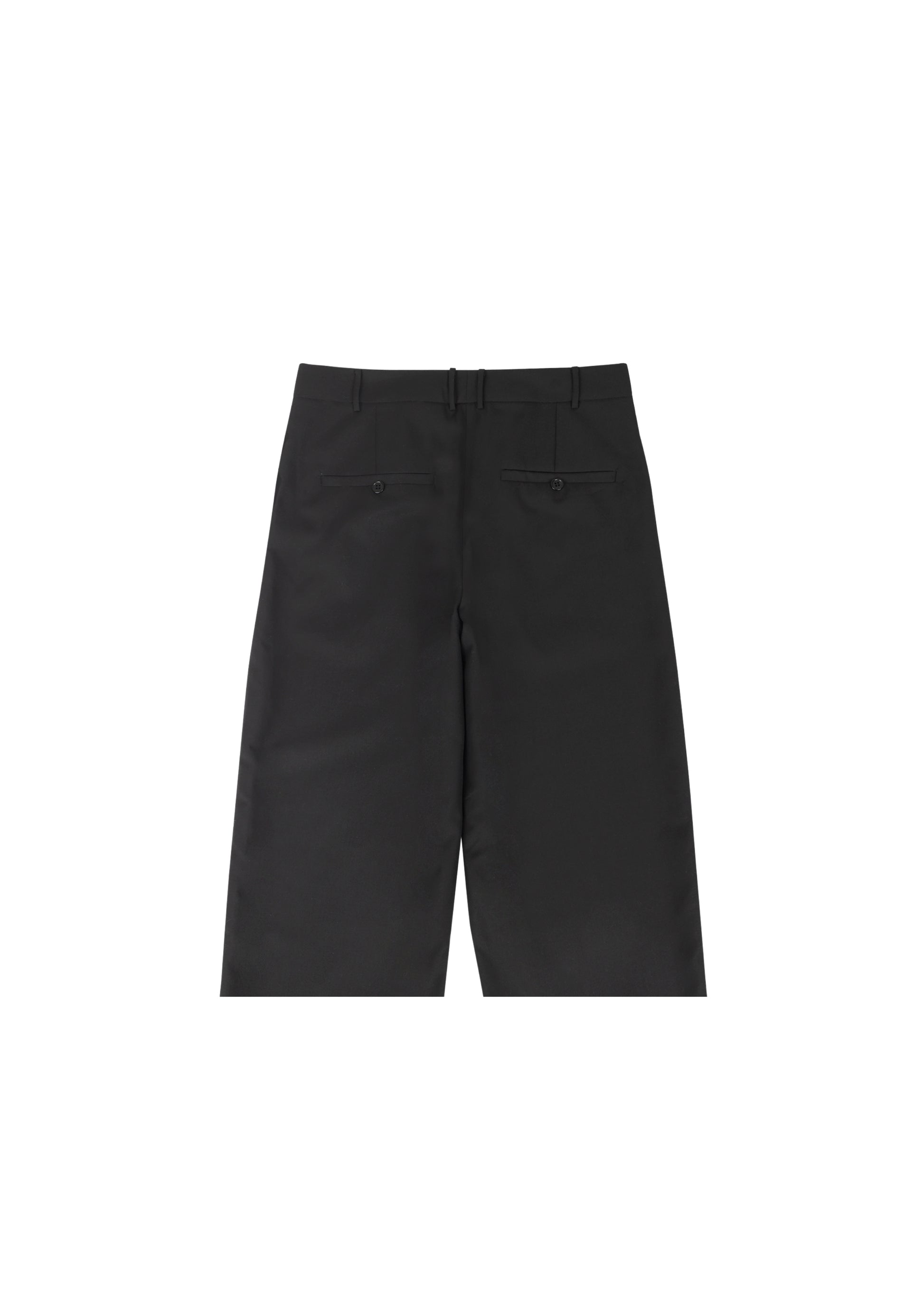 Renee Shorts in Onyx — low rise light weight women's shorts, back view, All My Love