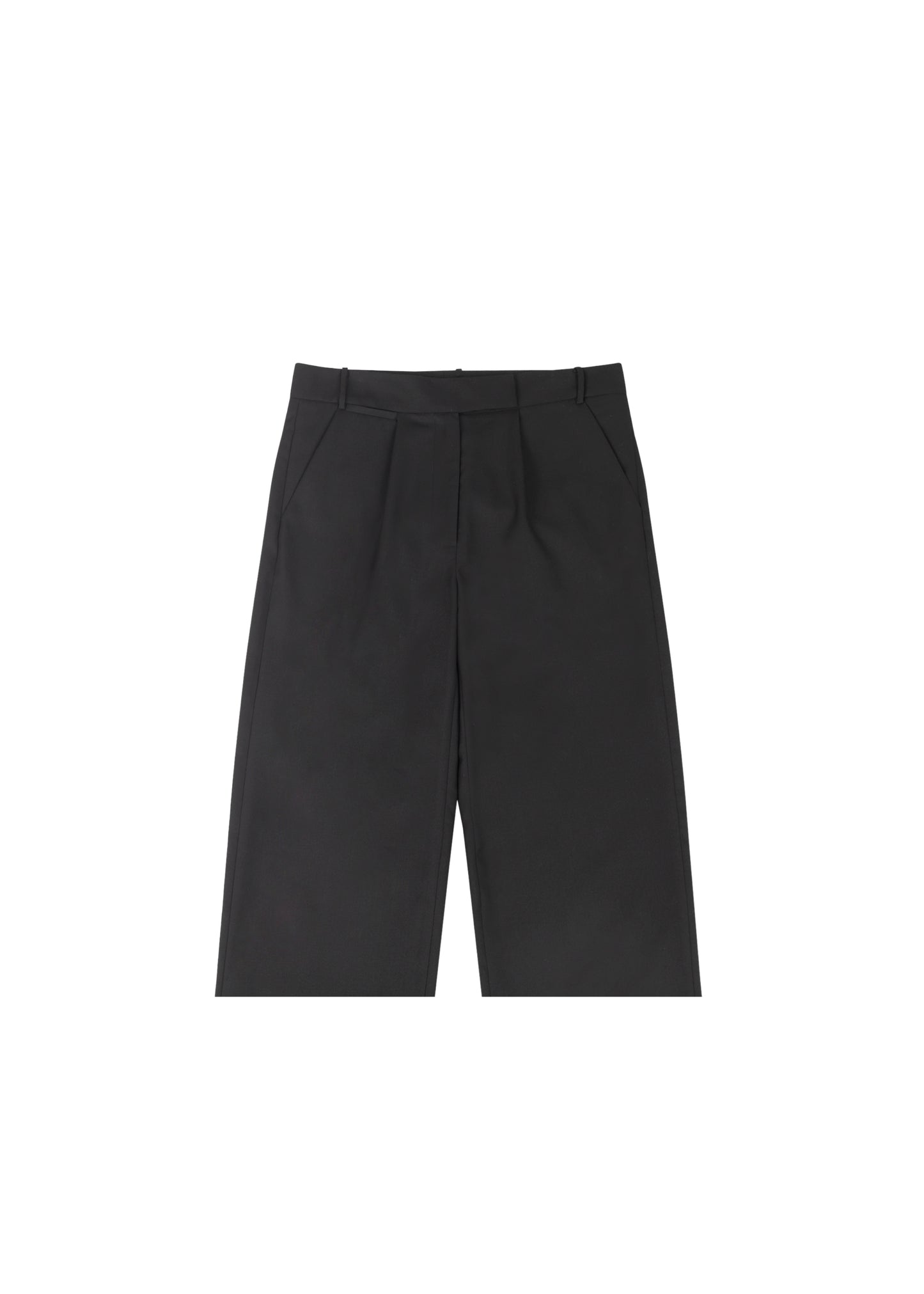 Renee Shorts in Onyx — low rise light weight women's shorts, front view, All My Love