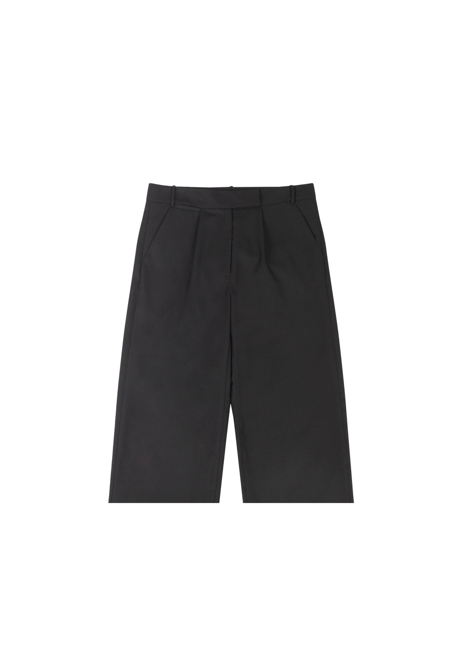 Renee Shorts in Onyx — low rise light weight women's shorts, front view, All My Love
