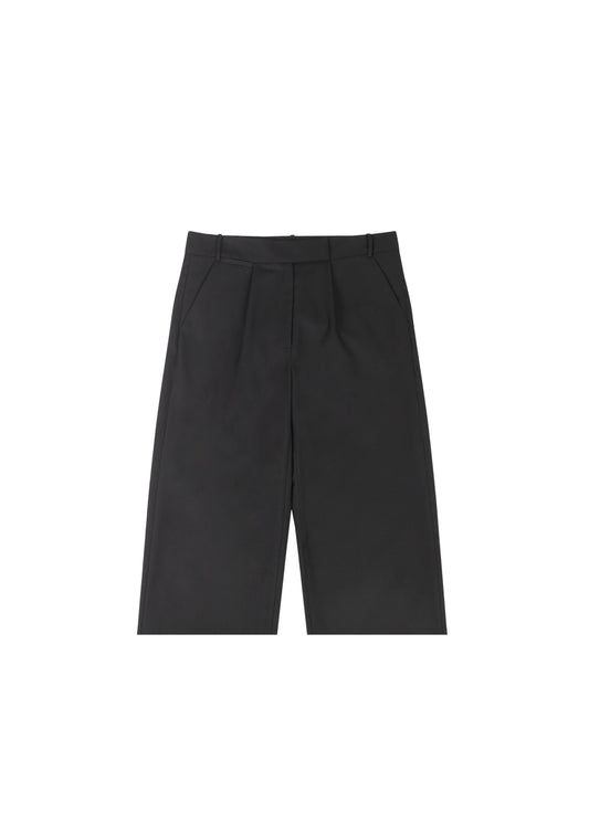Renee Shorts in Onyx — low rise light weight women's shorts, front view, All My Love