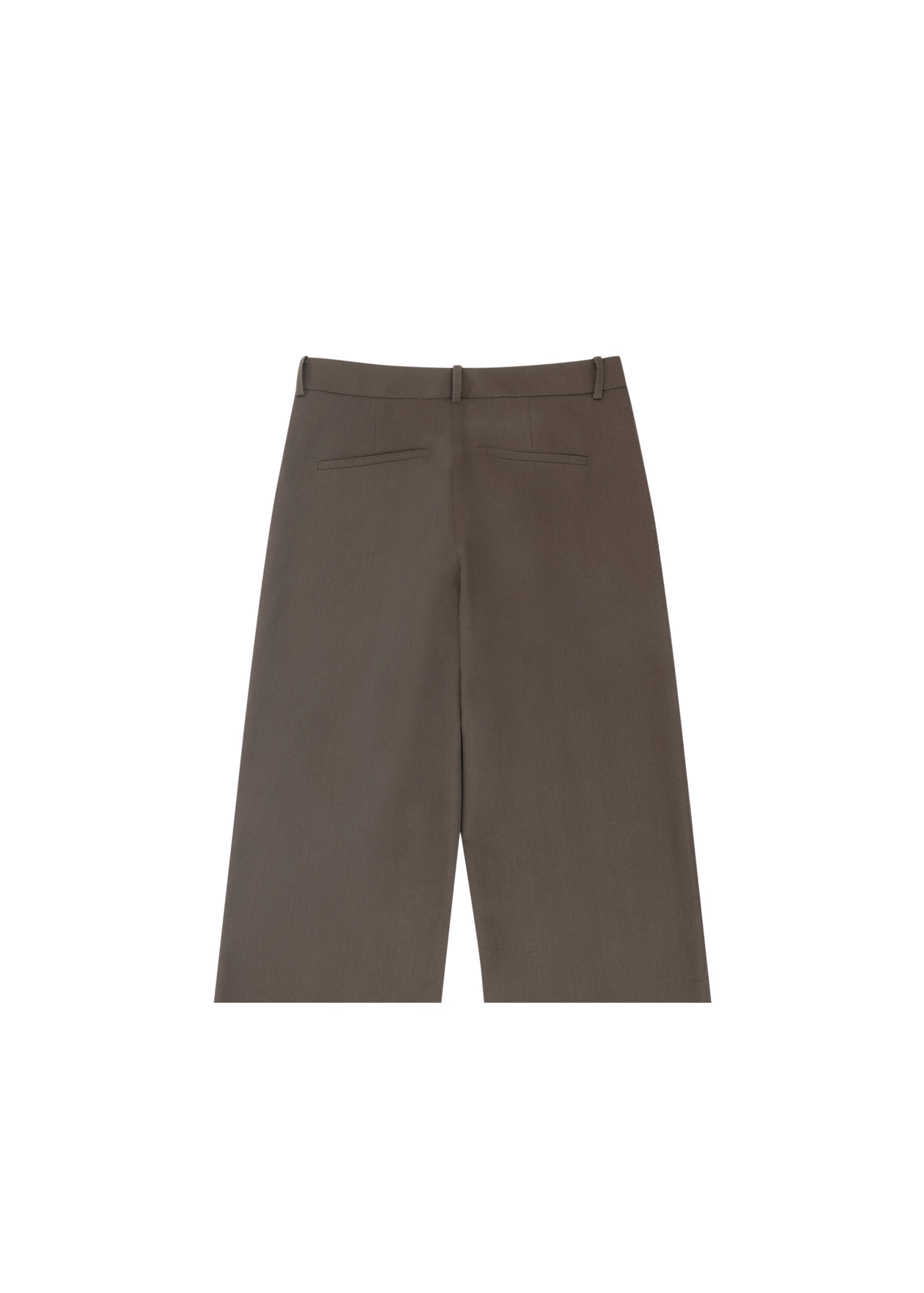 Renee Shorts in Taupe — low rise light weight women's shorts, back view, All My Love