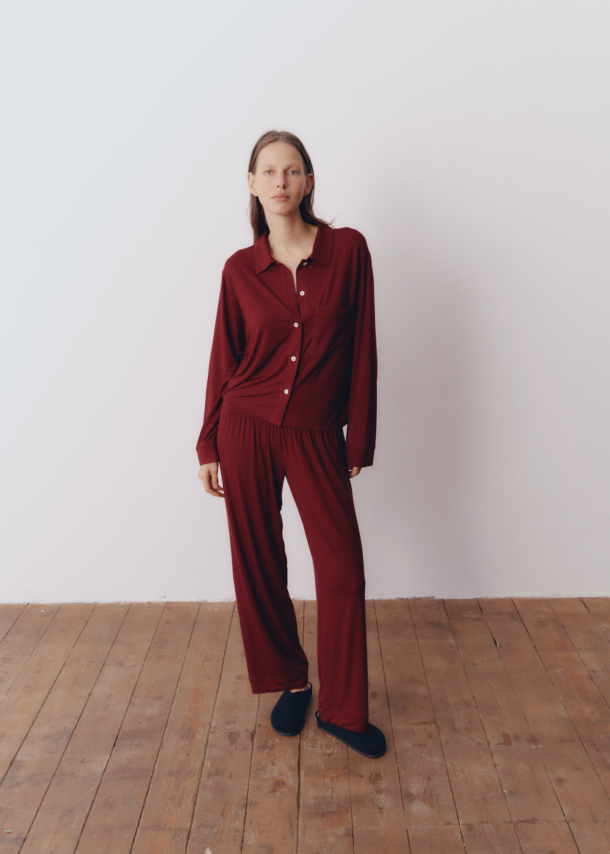 SLOAN PJ SET | CRANBERRY