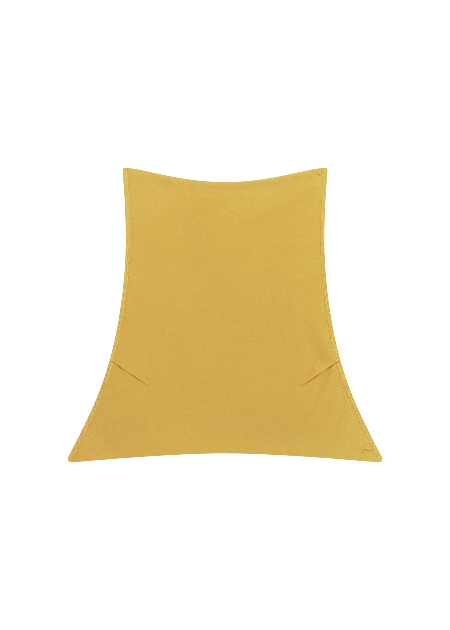 Tara Shawl Top in Citron — cashmere shawl top, back view, All My Love