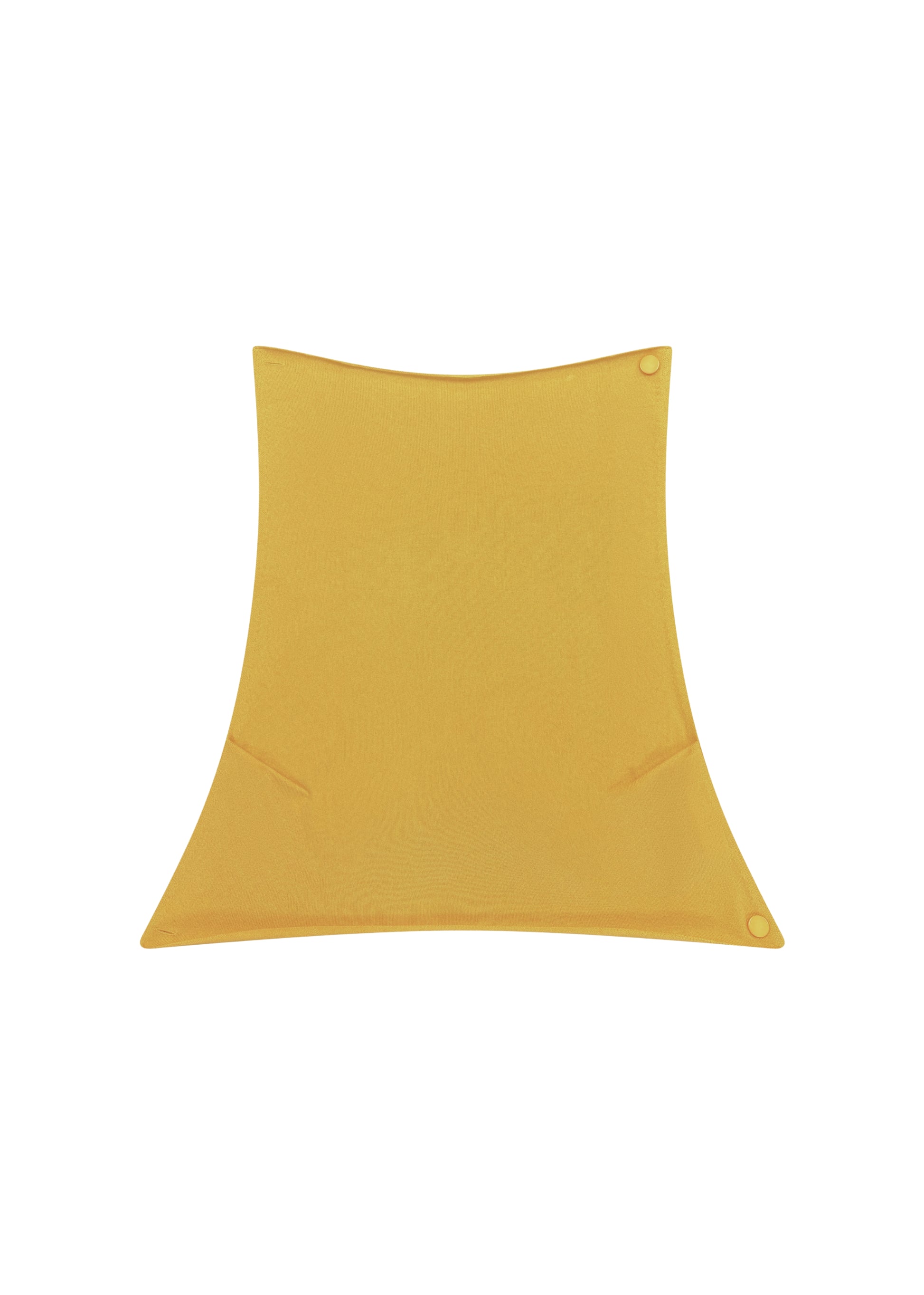 Tara Shawl Top in Citron — cashmere shawl top, front view, All My Love