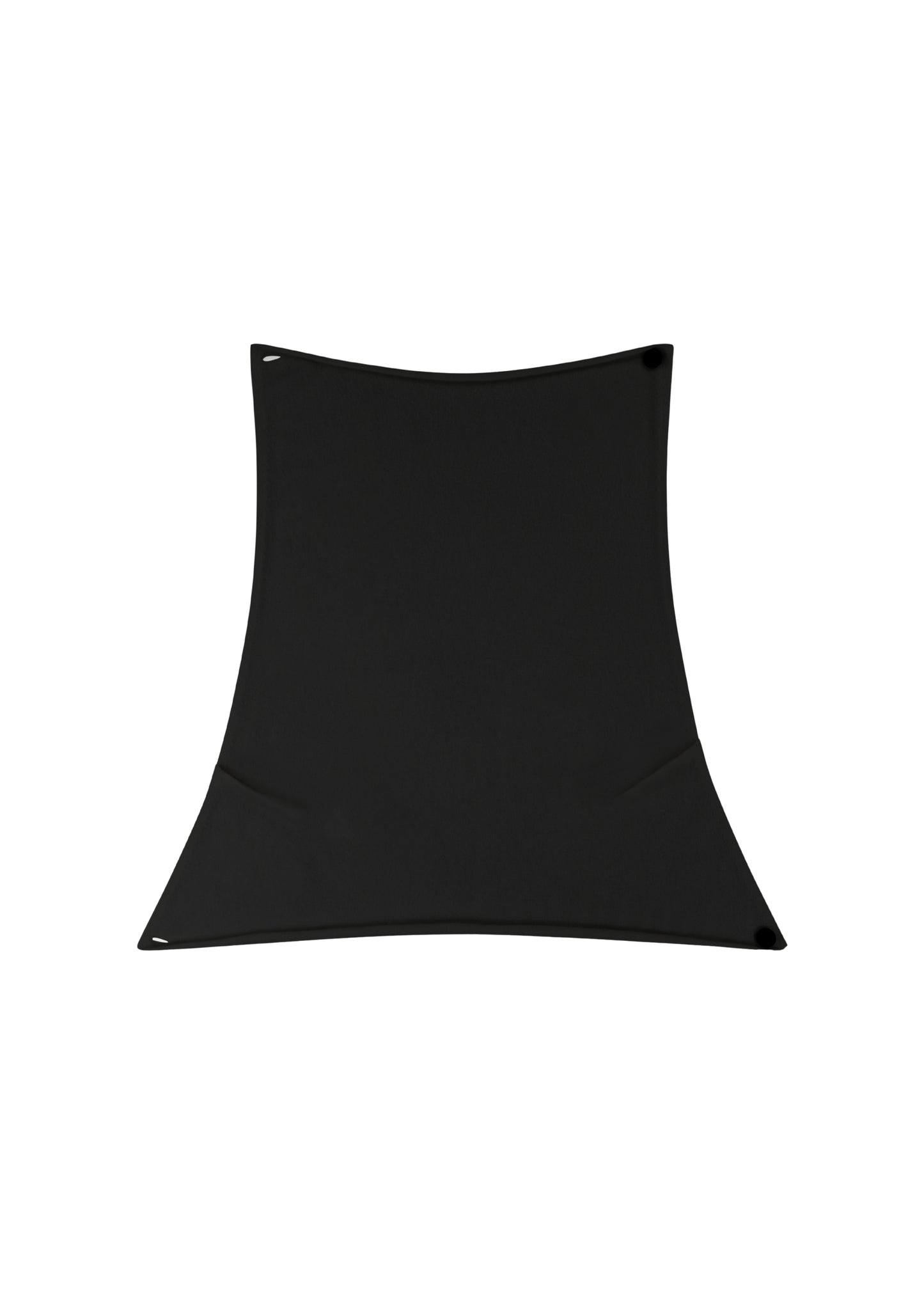 Tara Shawl Top in Onyx — cashmere shawl top, front view, All My Love