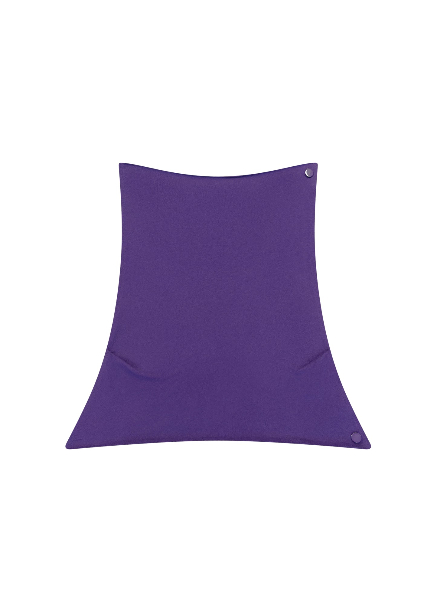 Tara Shawl Top in Plum — cashmere shawl top, front view, All My Love